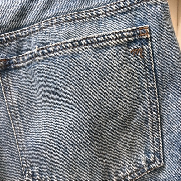 Madewell Low Rise Boyfriend Shorts in Glendora Wash, raw hem, size 29 - Picture 6 of 12